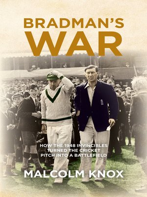 cover image of Bradman's War